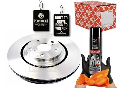 Тормозные диски тормозные 2szt. перед lexus es nx rx toyota ca #petrolhead pro+ kit2 фото №1