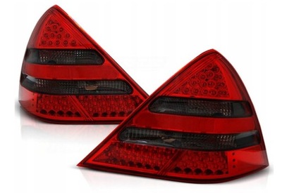 Лампы задняя led светодиодный red smoke mercedes slk r 170 фото №1