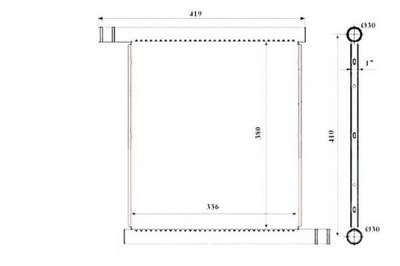 AUŠINTUVAS VARIKLIO NRF 0003428V006 0003428V007 0 