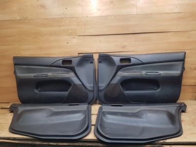 Обшивка обивка дверь перед задняя комплект mitsubishi lancer vii фото №1