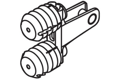 BLUM ZF7N70E2 LEGRABOX mocowanie frontu N EXPANDO