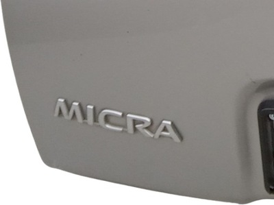 SIGN INSCIPTION EMBLEM LID NISSAN MICRA K12  