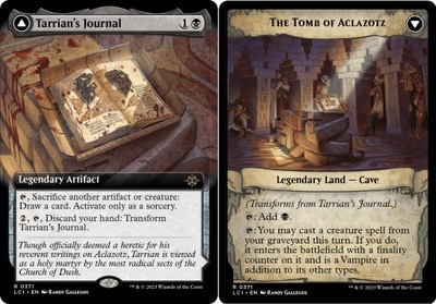 MTG Tarrian's Journal // The Tomb of Aclazotz, EXTENDED ART (LCI) - stan NM