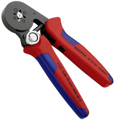 KNIPEX 97 53 04 Szczypce do zagniatania tulejek