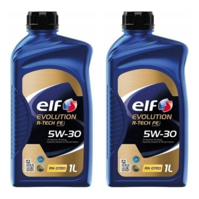 2× Elf Evolution R-Tech FE 5W30 1L