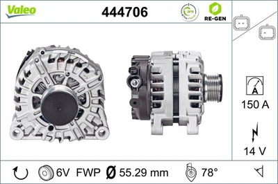 VALEO GENERADOR VAL444706  