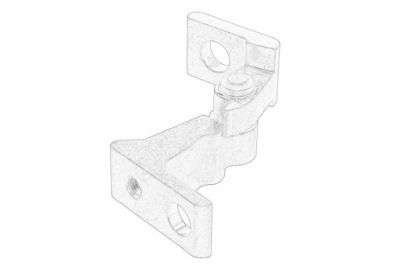 Петля петлі двері лівий перед audi a5 8t 8k0831401d ly3j - wawa фото №1