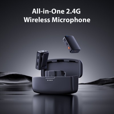 Boya Boyamic-Black All-in-One 2.4G Bezprzewodowy system mikrofonu GE