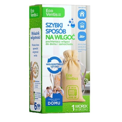 ECO VENTIS POCHŁANIACZ WILGOCI OSUSZACZ DO AUTA