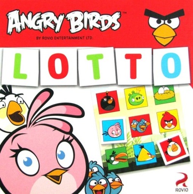 GRA PLANSZOWA ANGRY BIRDS LOTTO Tactic