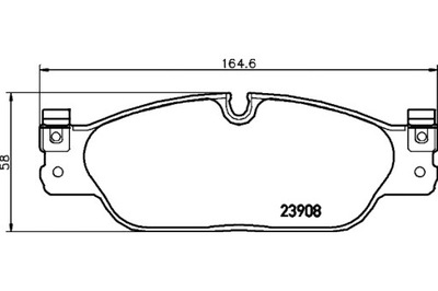 КОЛОДКИ ТОРМОЗНЫЕ MINTEX C2C23786 XR830139 CSC23786