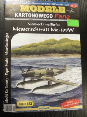 1:33 Messerschmitt Me-109W ANswer 1-2/2004