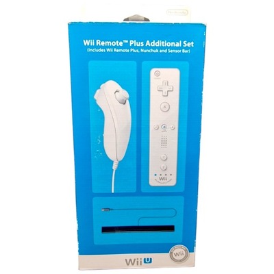 Wii Remote Set / Nunchak + czujnik sensor IRIS Nintendo Wii i Wii U