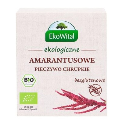 Pieczywo Chrupkie Amarantusowe Bio 100g - EkoWital