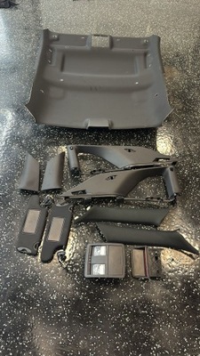 Dodge challenger потолок стойки spływy czarna комплект фото №1