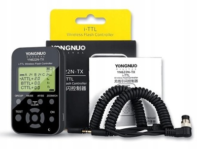 Kontroler wyzwalaczy radiowych Yongnuo YN622N-TX do lamp Nikon i-TTL