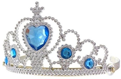 Korona ELSA FROZEN Tiara strój KRAINA LODU DIADEM