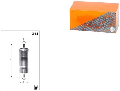 FILTRO COMBUSTIBLES BMW GASOLINA 2.5 95-99 3 DRIVE+  
