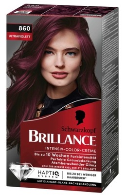 Schwarzkopf Brillance farba ultra fiolet 860 z NIEMIEC