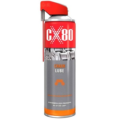 CX80 SMAR DO ŁAŃCUCHÓW PRZEMYSŁ. DUO SPRAY 500ML