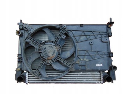 Комплект радиатор citroen nemo bipper fiorino 07- фото №1