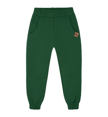 TuSzyte | Zielone spodnie dresowe, PL R.104/110