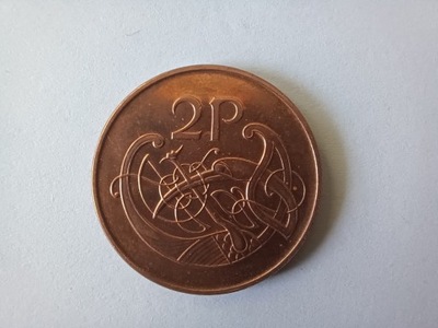 Irlandia 2 pence 2000