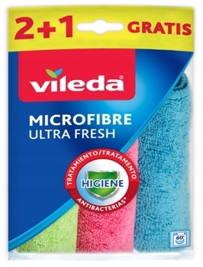 Vileda Ściereczka Mikrofibra Ultra Fresh 2 + 1