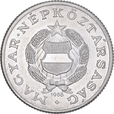 Moneta, Węgry, Forint, 1968, AU(50-53), Aluminium,