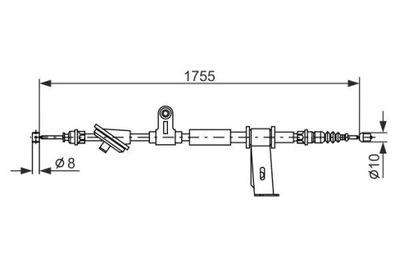 BOSCH 1 987 477 111 CIEGLO, HAMULEC AUTONOMOUS  