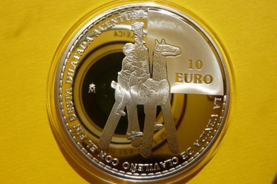 10 EURO HISZPANIA 2005 DON KICHOT z LA MANCHY Nr.3