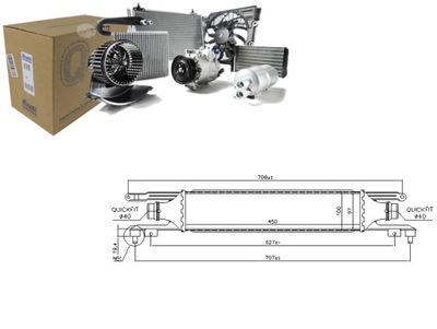 ИНТЕРКУЛЕР NISSENS 157019N 314135 OL4421 OLA4421