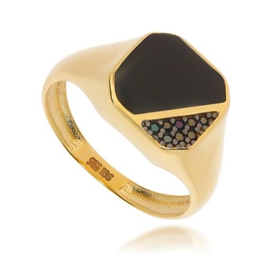 Złoty sygnet Próby 585 24