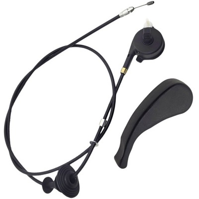 Трос + ручка открывания капот - trafic ii / vivaro a / master / clio фото №1