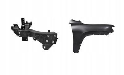 Jeep grand cherokee 2010-2013 крила + кронштейн фото №1