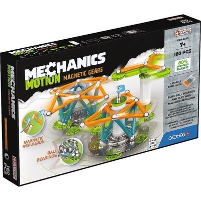 Geomag Mechanics Motion 160 elementów