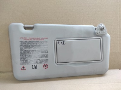 Козырёк защита солнцезащитная правая renault koleos i фото №1