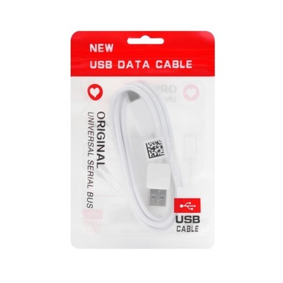 Kabel USB A do Typ C 3.0 2A HD2 1 m biały