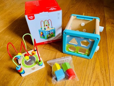 .:: Okazja! Tooky Toy Kostka edukacyjna sorter ::.