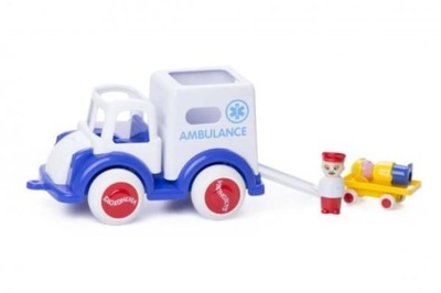 VIKING AUTO JUMBO AMBULANCE Z FIGURKĄ