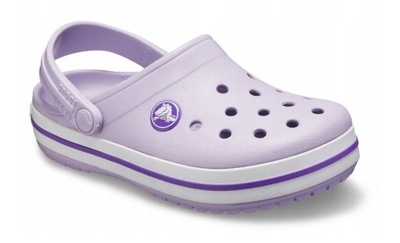 CROCS Klapki dziecięce Crocband fioletowe 28-29