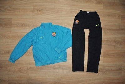 NIKE dres bluza i spodnie FC BARCELONA 140-152 BDB