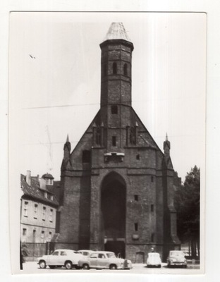 Gdańsk - Kościół Św Elżbiety - FOTO ok1965