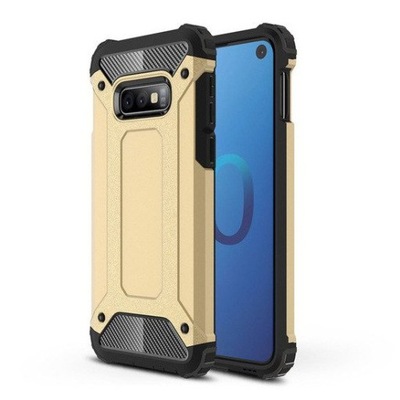 CASE ETUI ARMOR ZŁOTY DO SAMSUNG GALAXY S10E