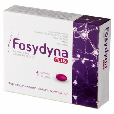 Fosydyna Plus wsparcie układu nerwowego 30 kapsułek