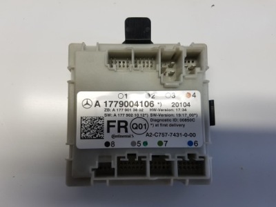 Mercedes w247 w177 модуль блок керування двері фото №1