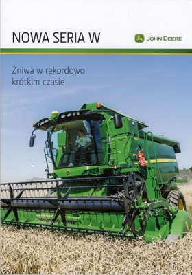 JOHN DEERE W PROSPEKT 05 \/ 2016 KOMBAJN ВКАЗІВНИК фото