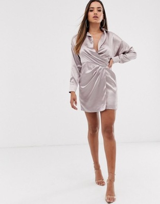 MISSGUIDED PEACE LOVE SUKIENKA KLASYCZNA 34 DUG