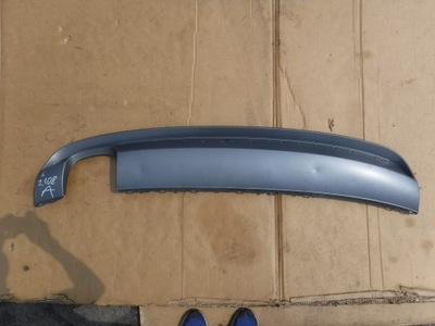 Накладка спойлер бампера задняя audi a3 8v s-line фото №1