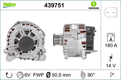 GENERADOR SKODA SUPERB II VW CRAFTER 30-35 CRAFTER 30-50 MULTIVAN T5 MULTI  